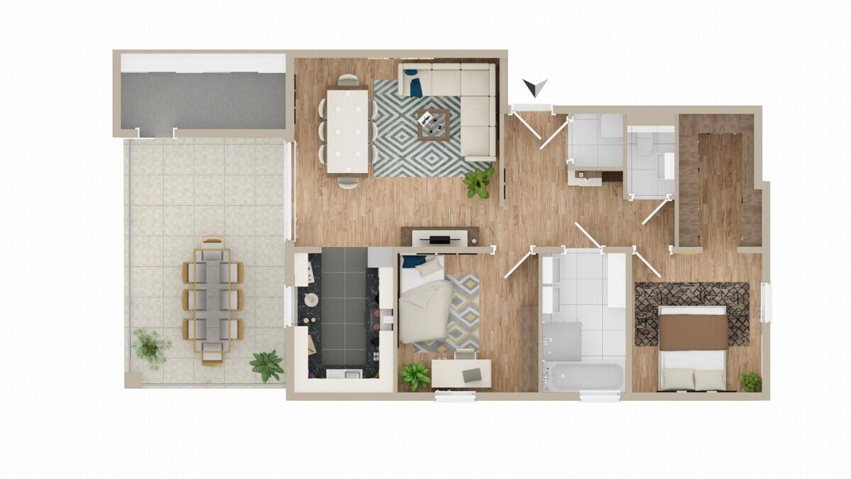 Grundrissplan