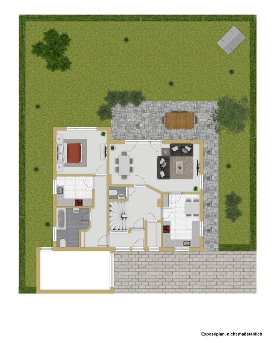 Grundriss Außenbereich