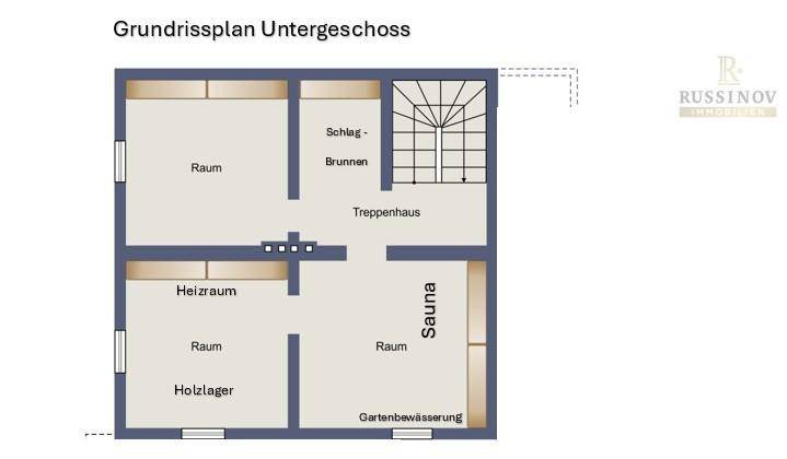 Grundriss Untergeschoss