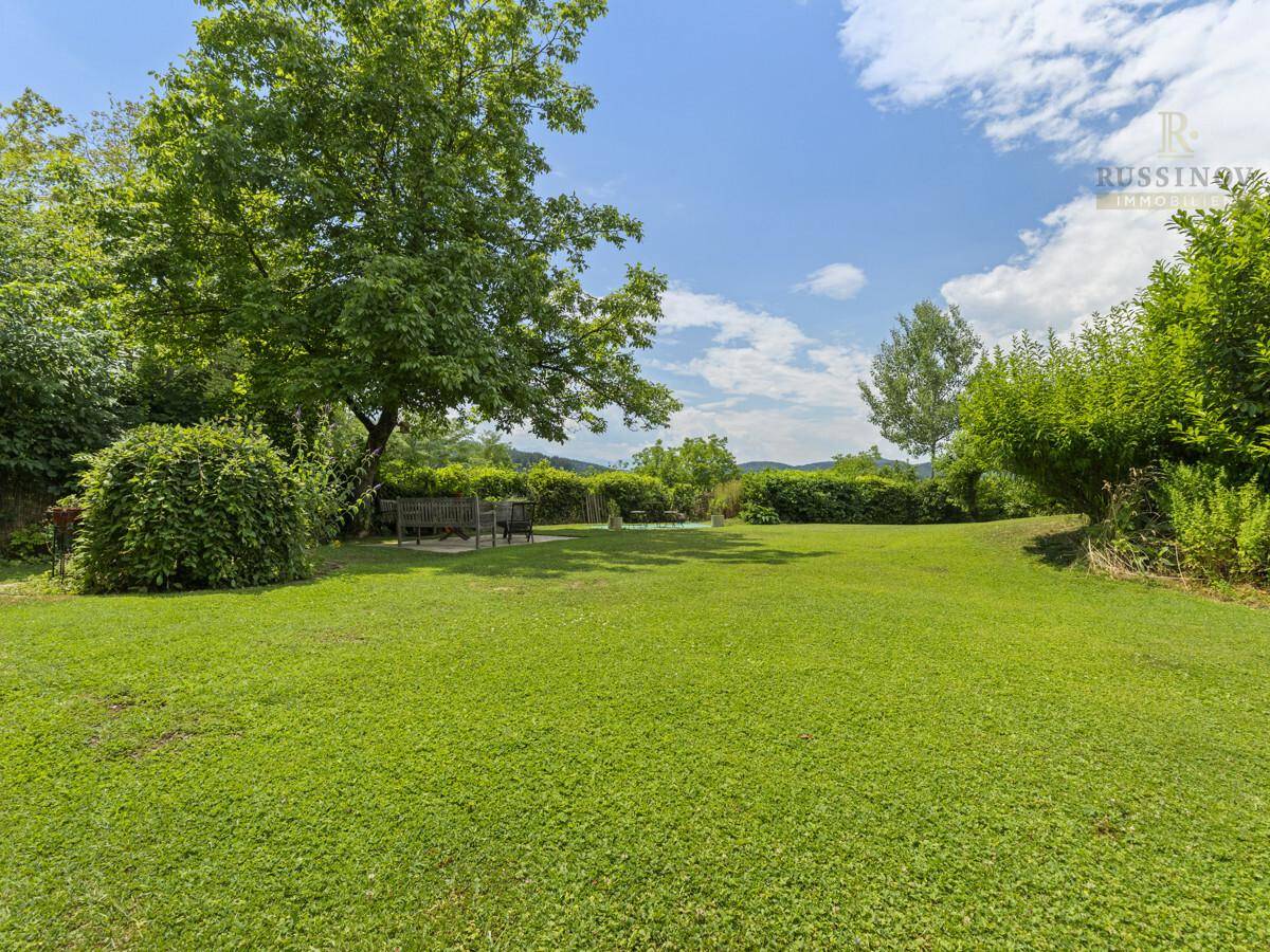 Ausblick und Garten