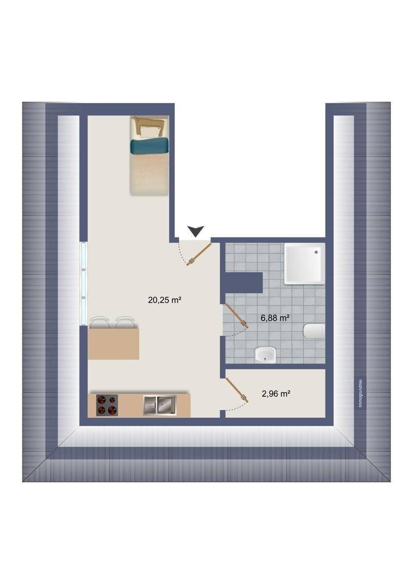 Grundrissplan