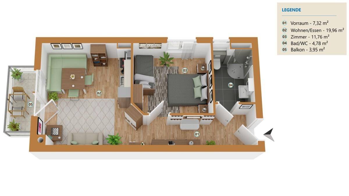 Grundrissplan