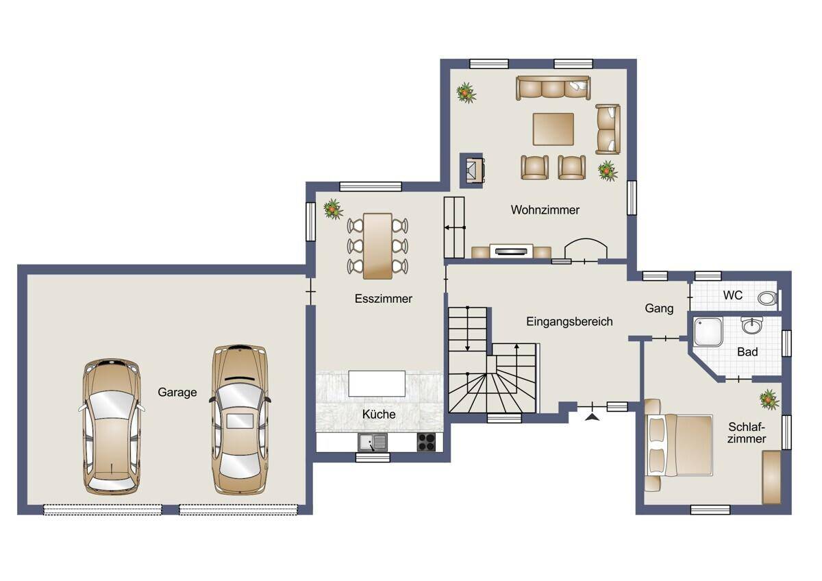 Grundrissplan