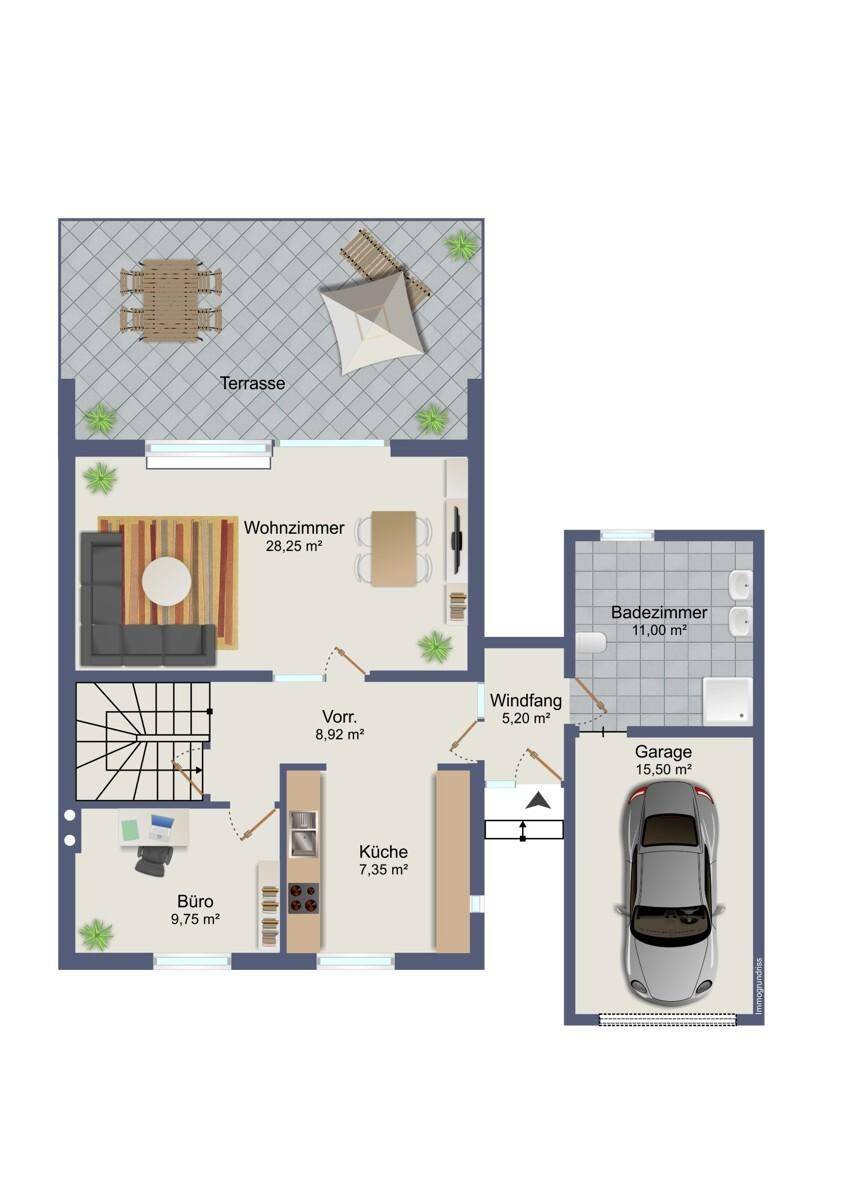 Grundrissplan EG