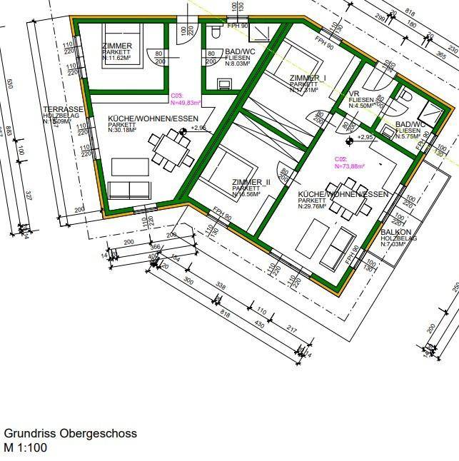 Grundrissplan OG