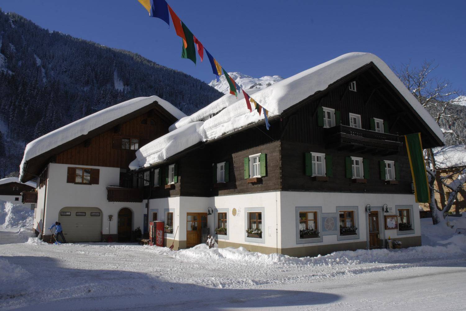 Winteransicht mit Pa