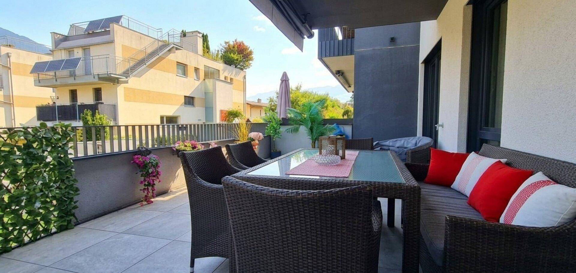 Terrasse Südwest-Ansicht