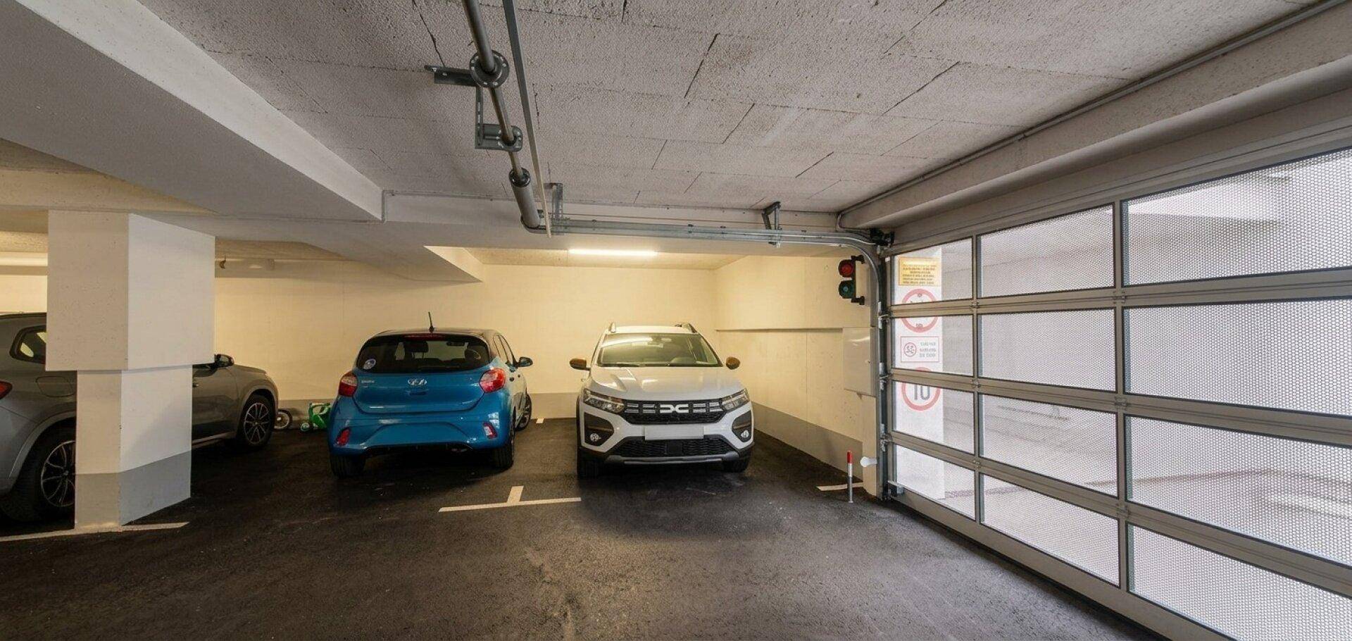 Stellplätze in der Tiefgarage