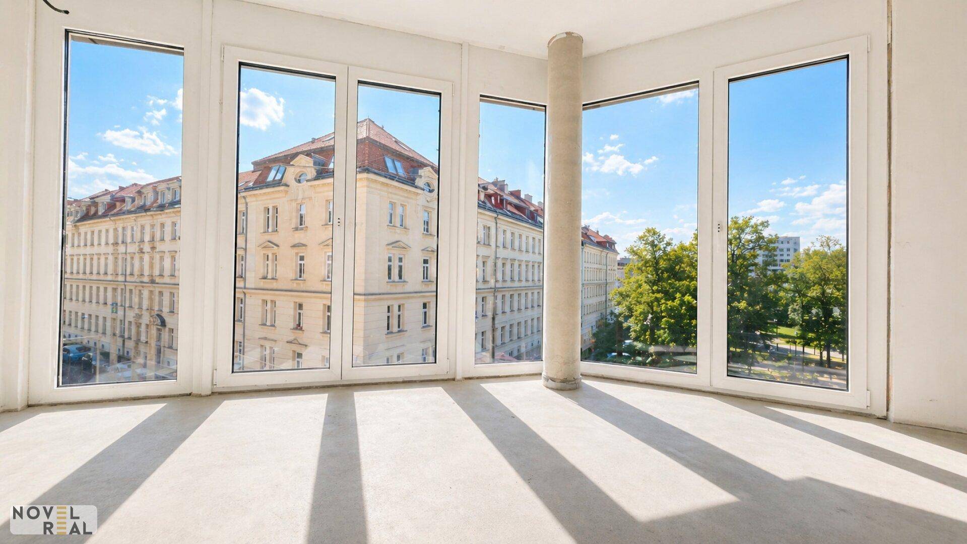 NEU | Exklusive Aktion | Jetzt sichern! | Traumhafte Wohnung mit Loggia und Grünblick in den Park! | Top Lage zwischen Schlingermarkt und SCN - Ansicht 3