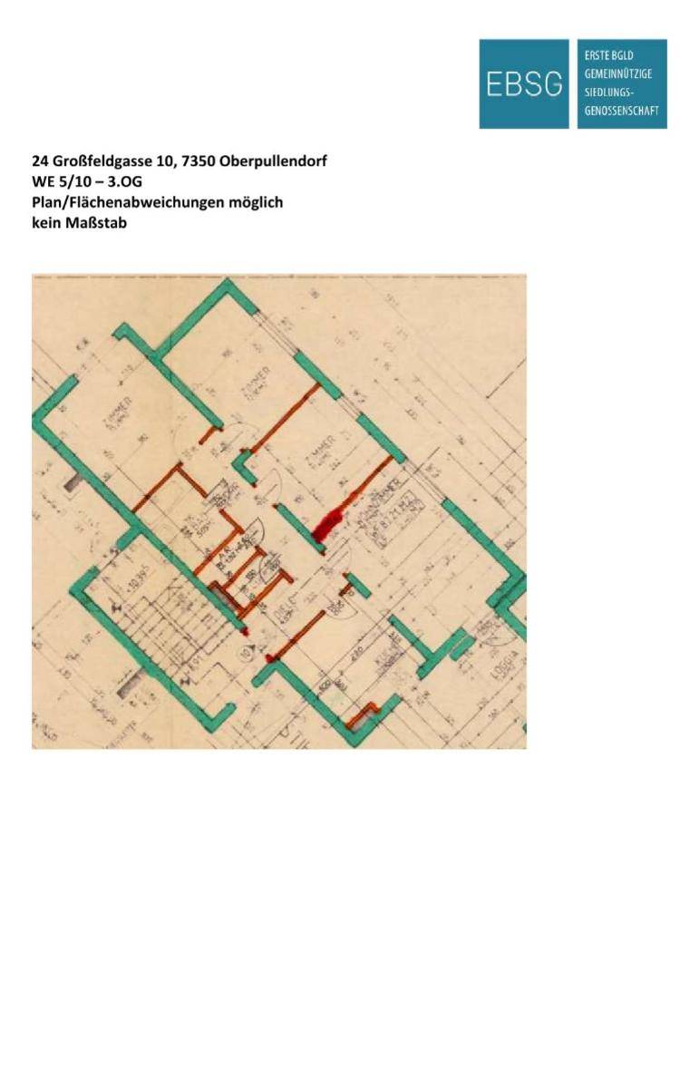 4-Zimmerwohnung im 3.OG mit Loggia – pohled 2