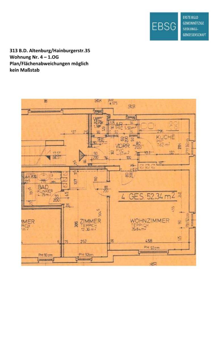 2-Zimmerwohnung im 1.OG - Ansicht 2