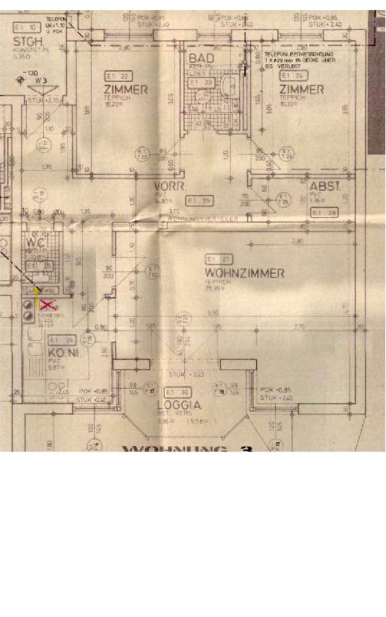 3-Zimmer Pärchen- oder Familienwohnung im Erdgeschoss mit Loggia – pohled 2