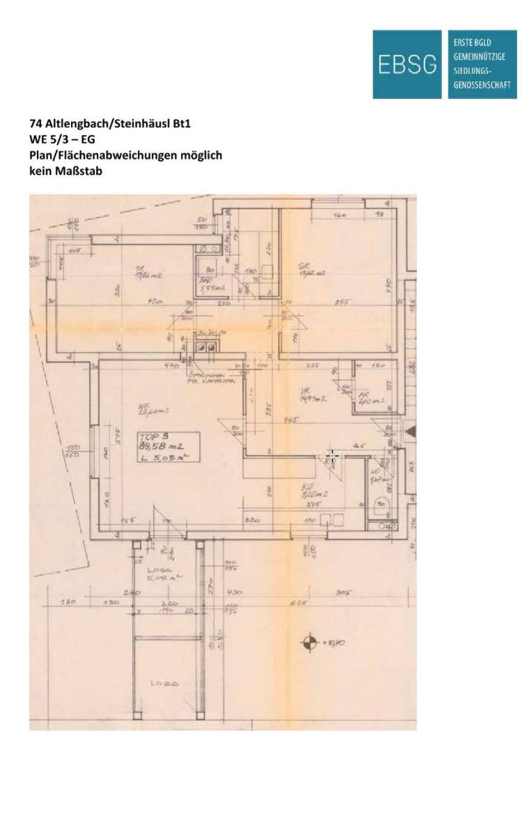 3-Zimmerwohnung im EG mit Loggia - Ansicht 2