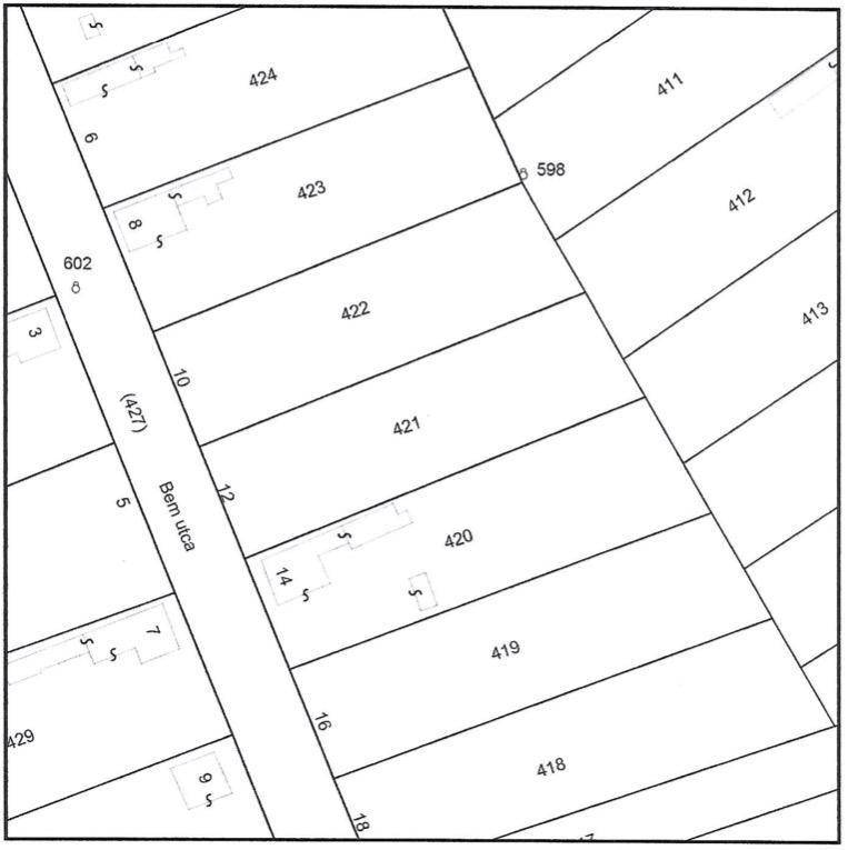 Grundstück Buzsak Plan