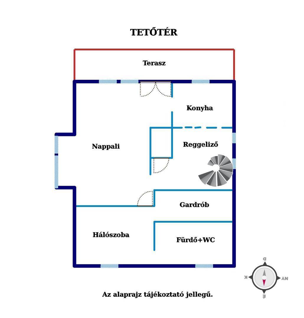 Layout-Dachgeschoss