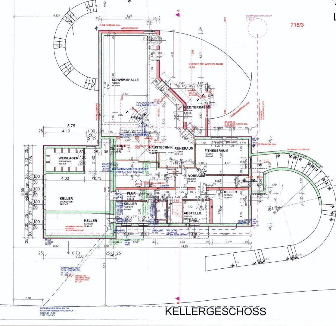 Plan Kellergeschoss