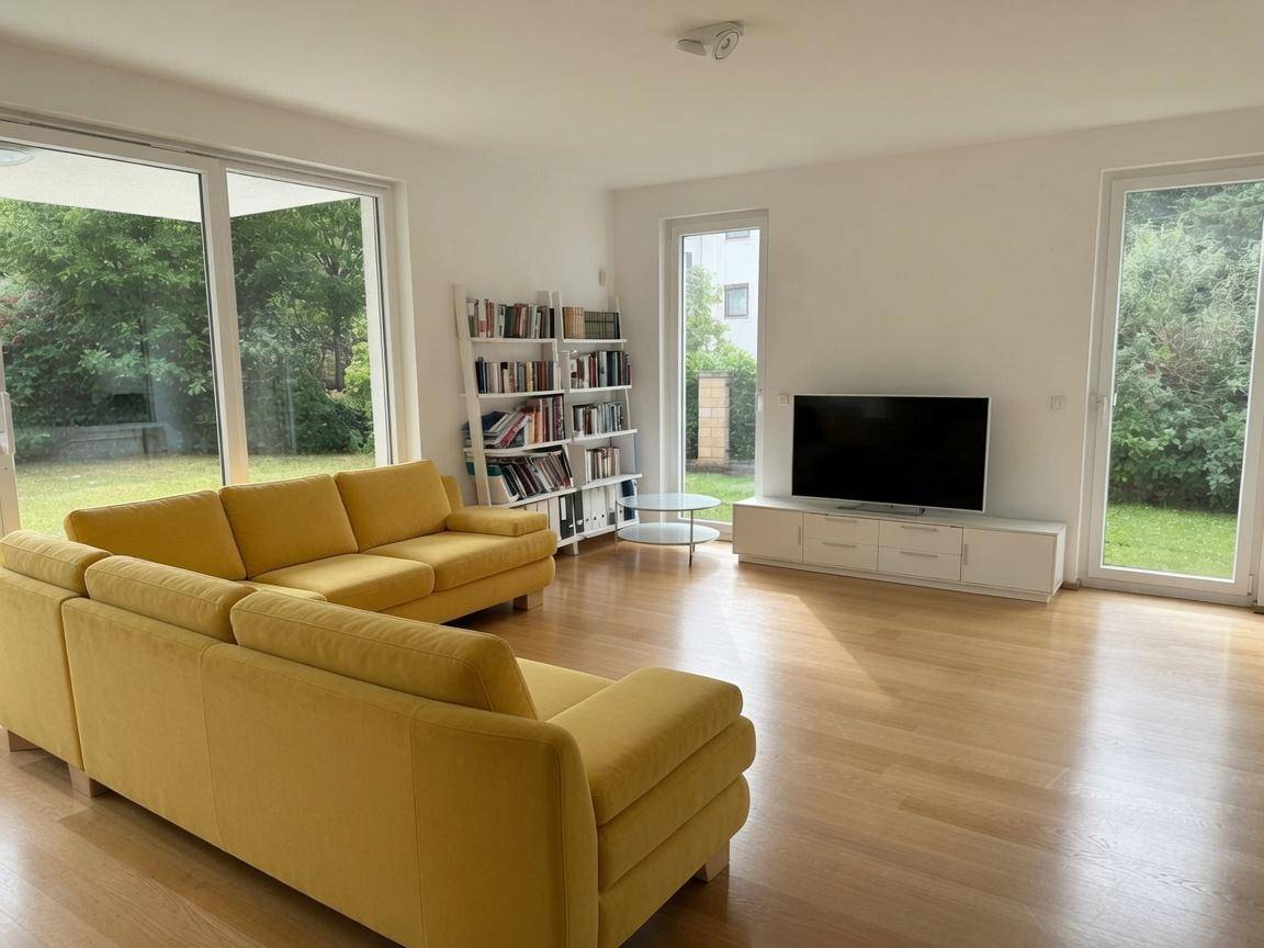 Moderne 4-Zimmer Wohnung mit Terrasse und Garten - Widok 2