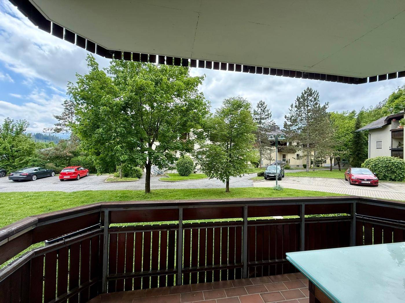 Balkon Aussicht
