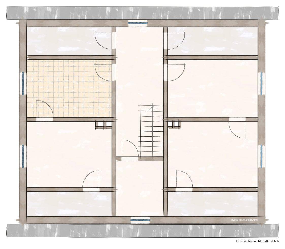 Grundriss - Obergeschoss