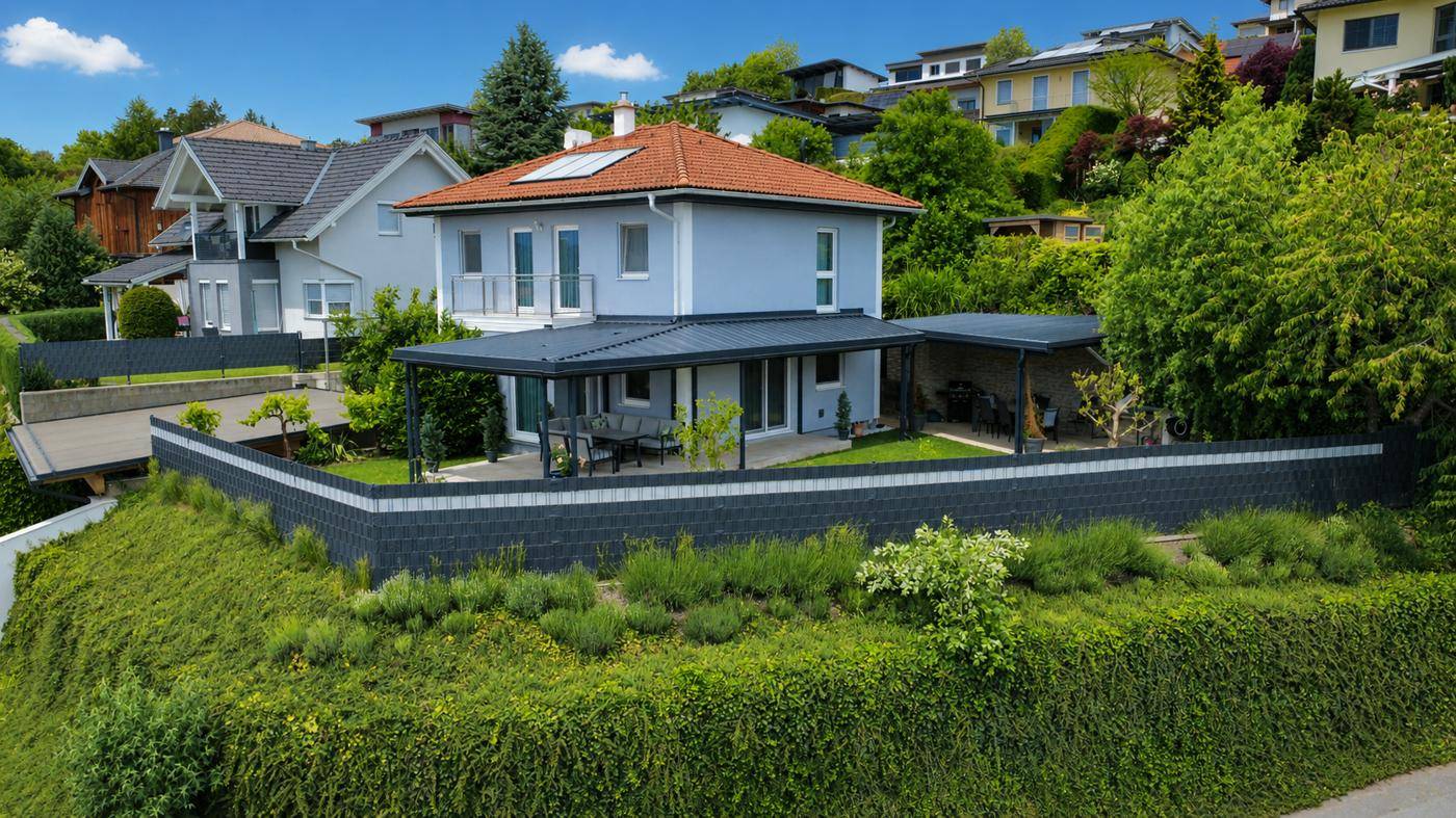 Exklusives Einfamilienhaus in Aussichtslage am Sonnenhang von Emmersdorf - Ansicht 2