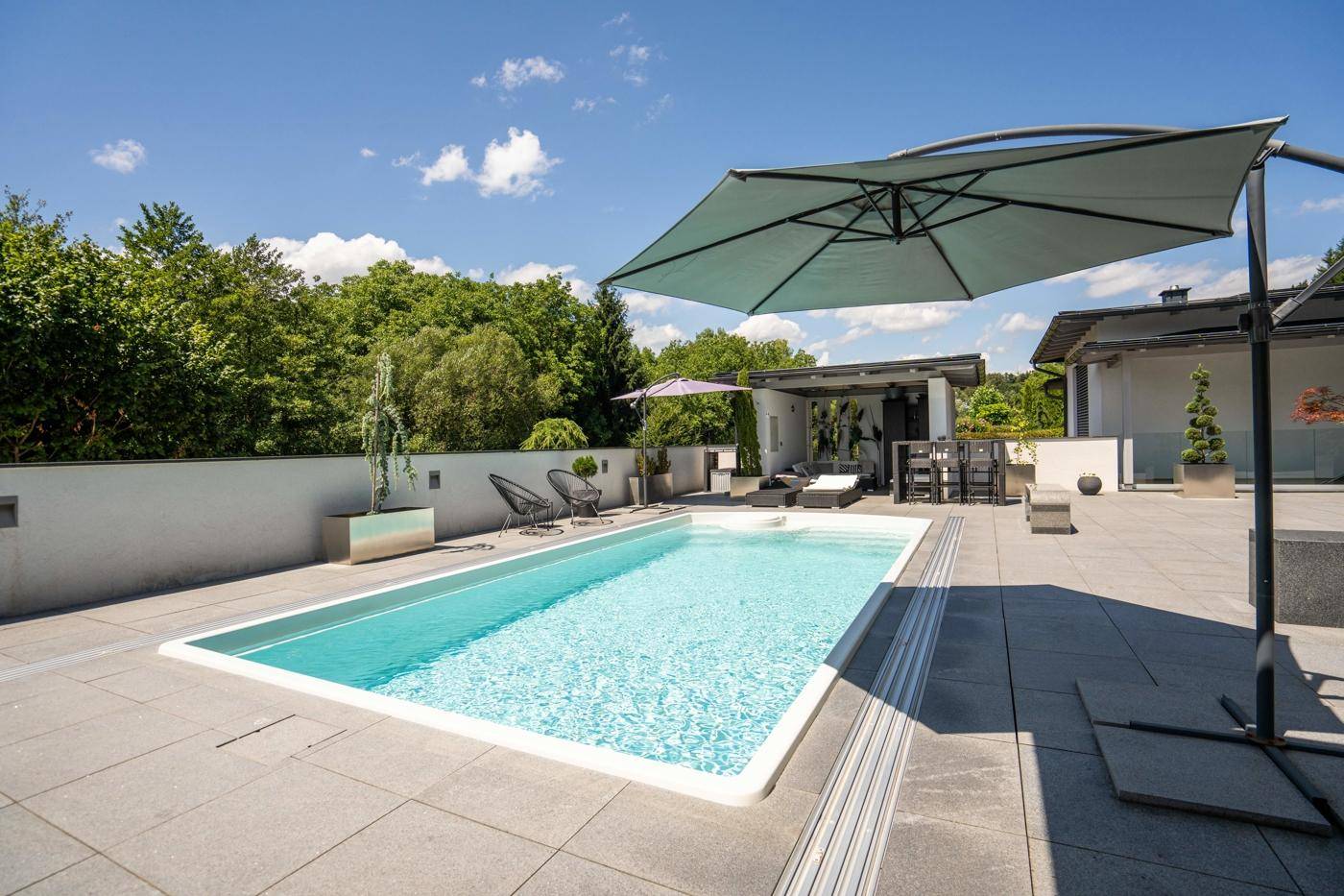 Ansicht Pool