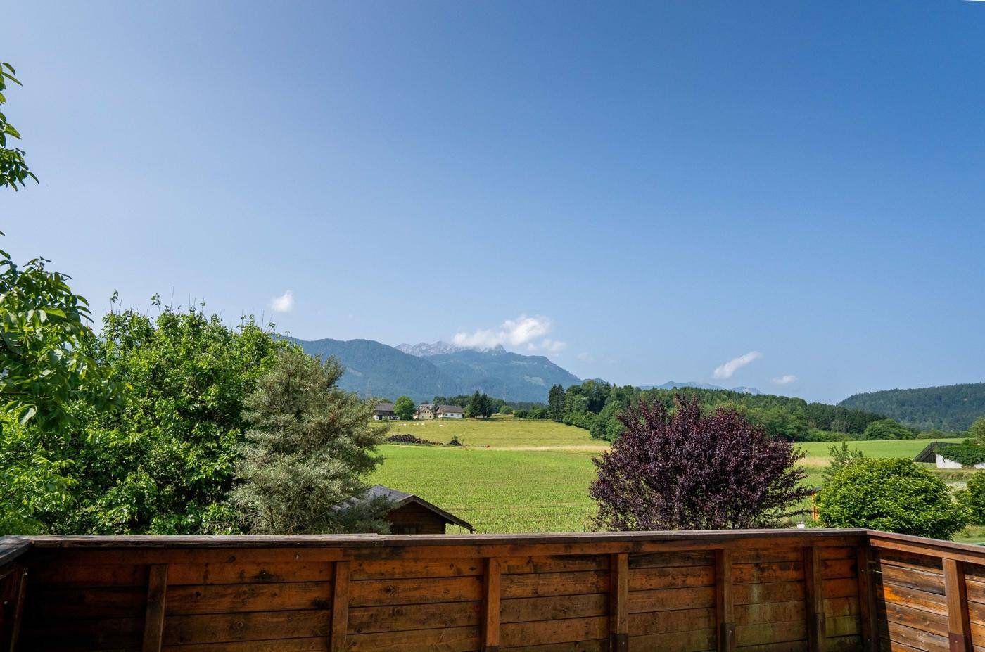 Ausblick Balkon