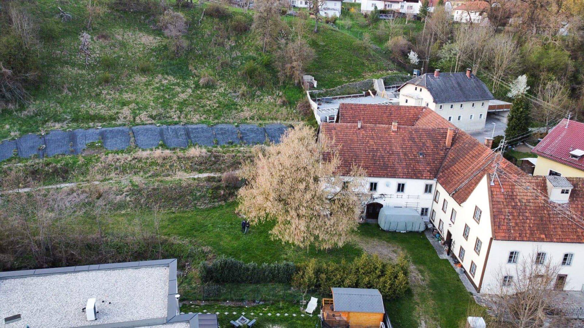 Historische Mühle in Schlossnähe zu kaufen - Mehr