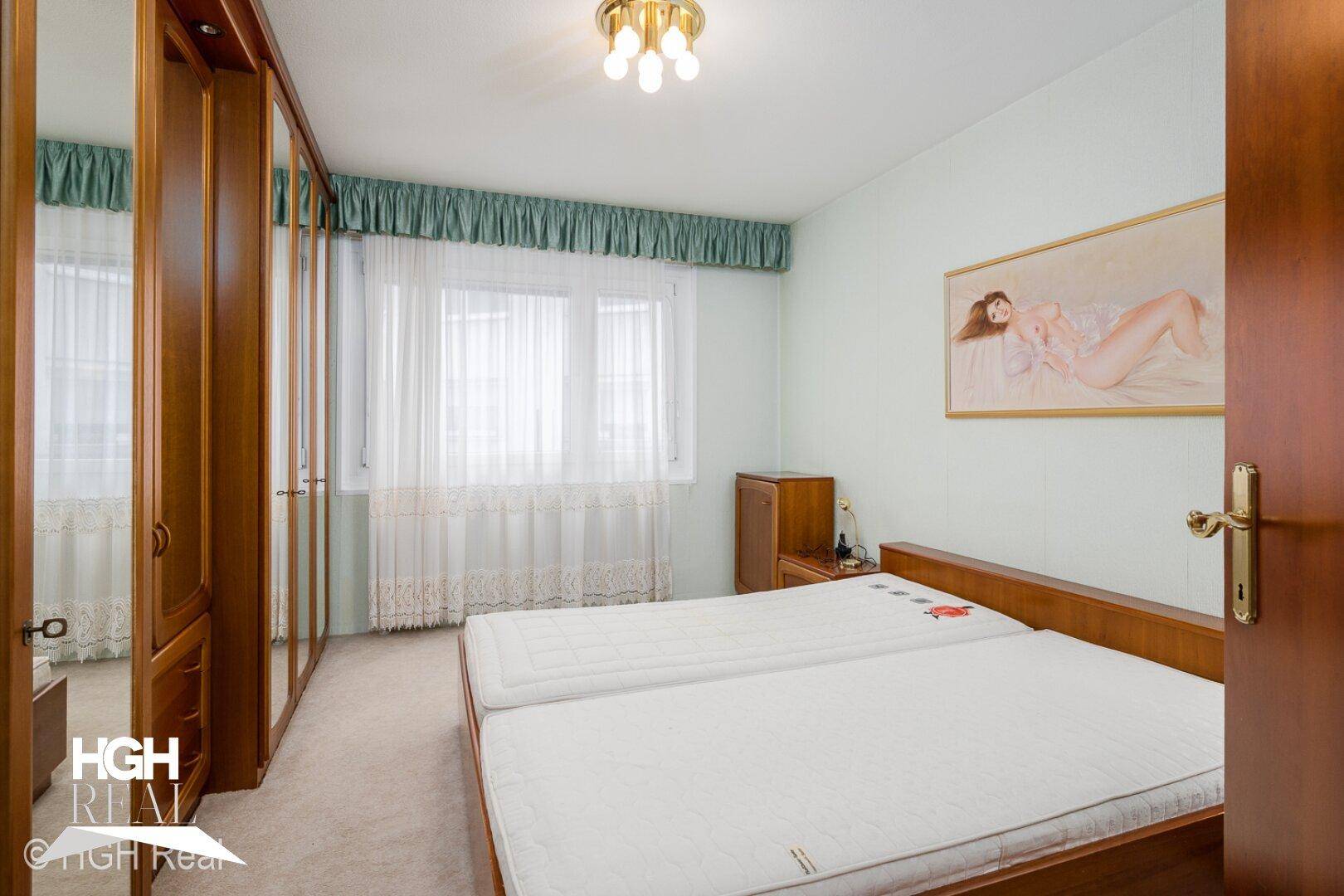 Schöne Wohnung mit Wohnzimmer, Schlafzimmer und Kinderzimmer