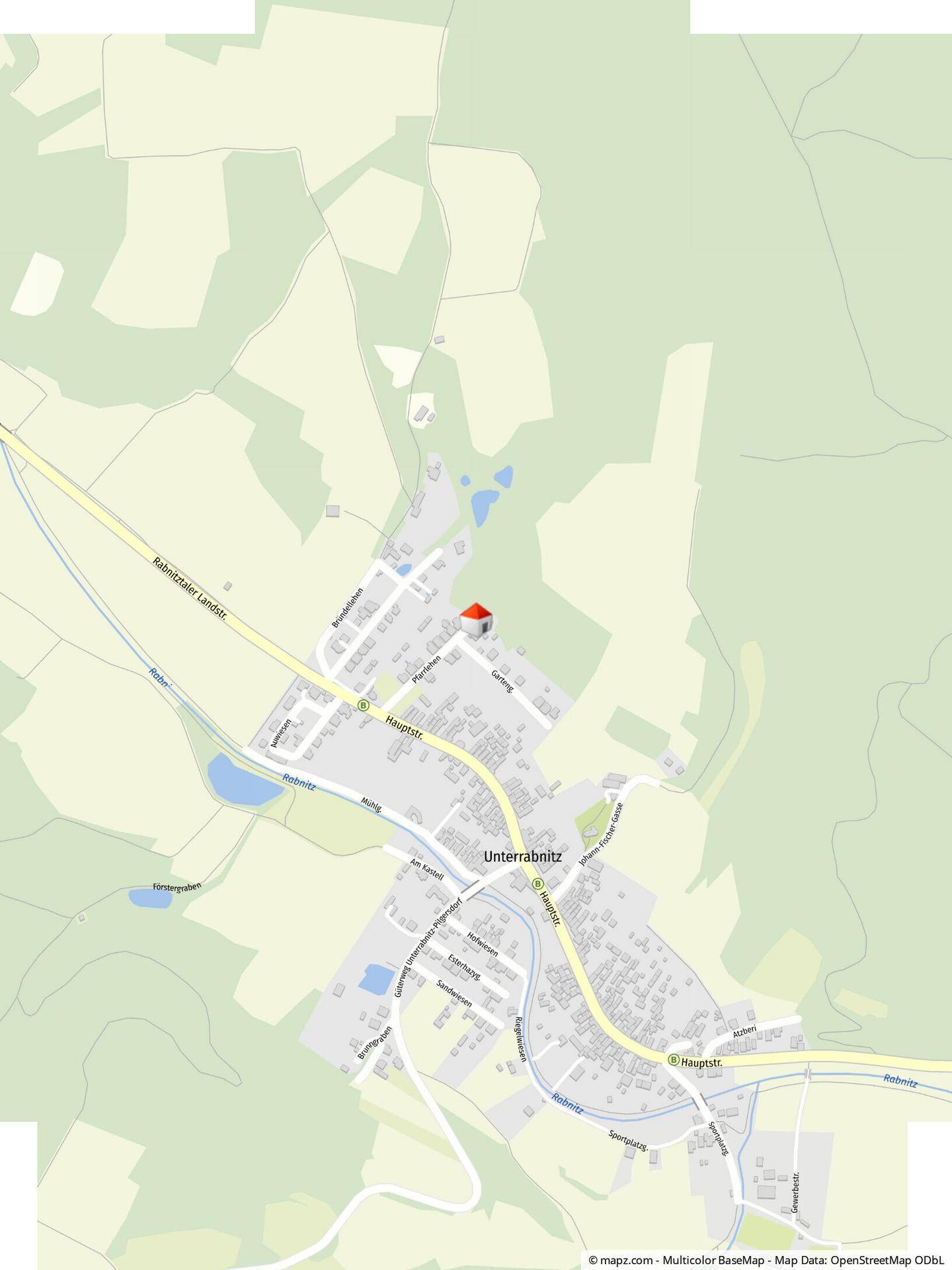 Geolyzer Kartenausschnitt