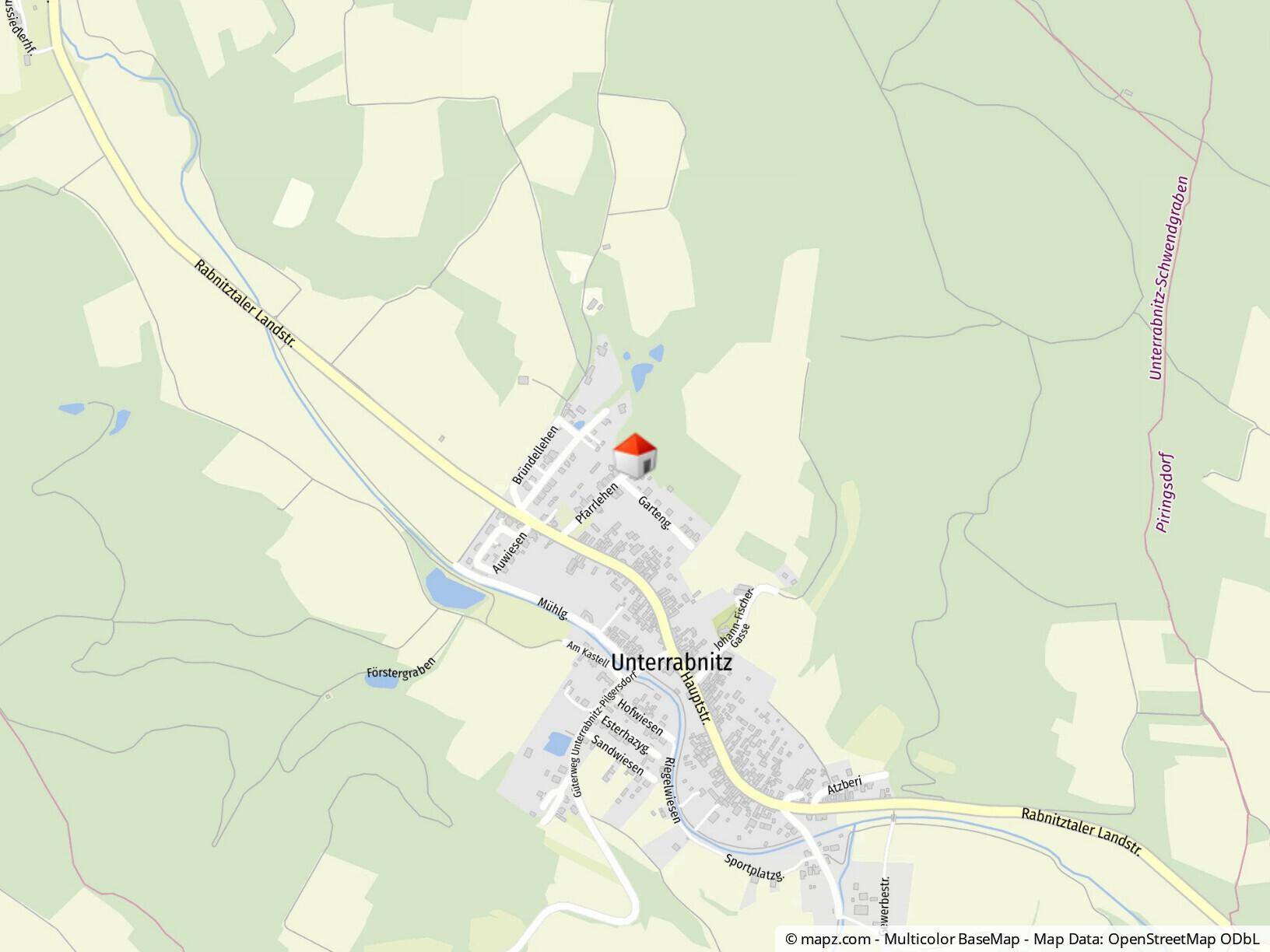 Geolyzer Kartenausschnitt