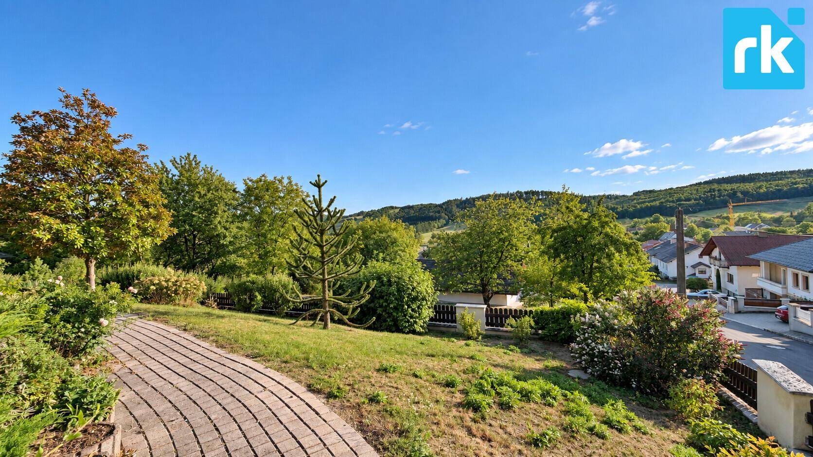 Gartenfläche