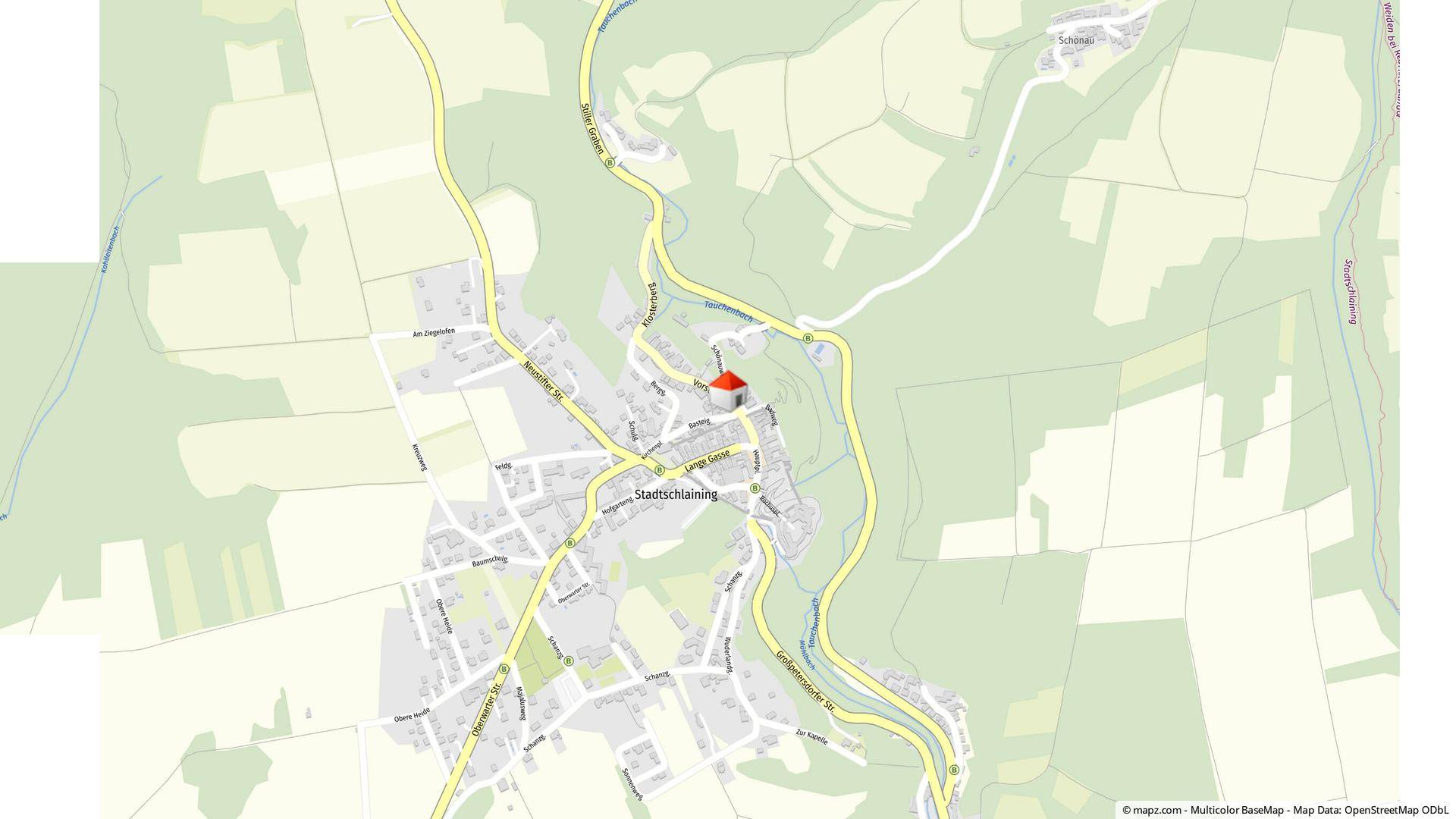 Geolyzer Kartenausschnitt