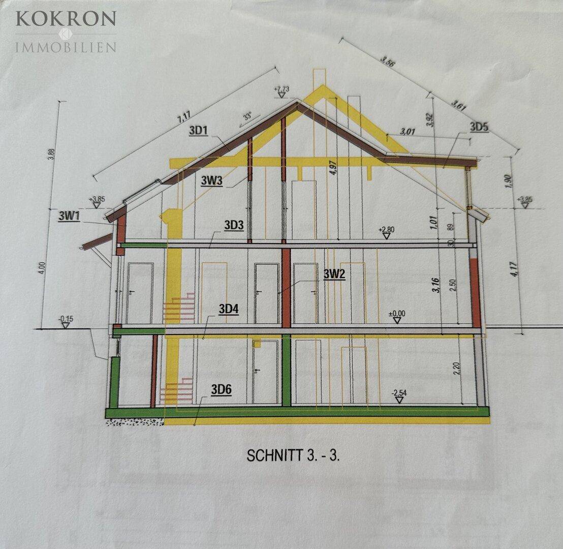 Querschnitt Haus