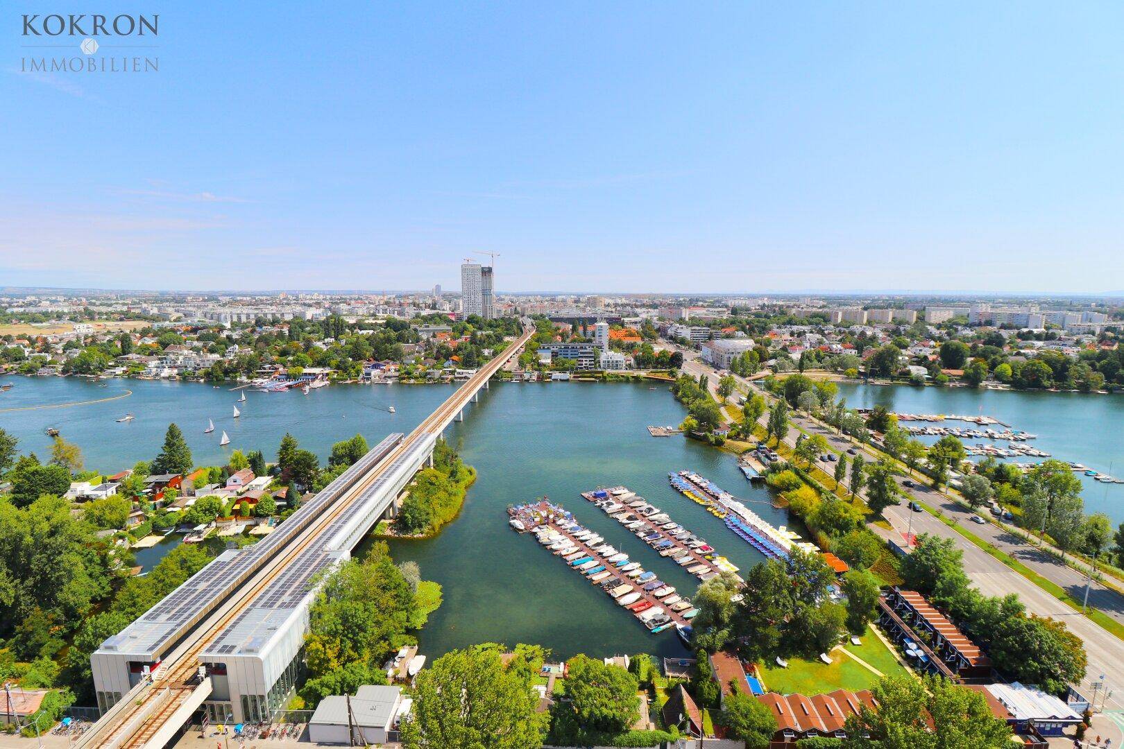 Ausblick von der Dachterrasse