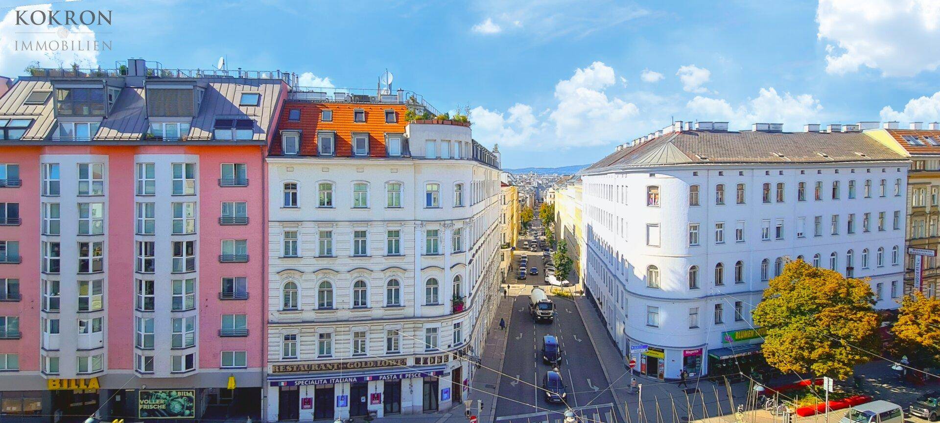 Fernblick bis zum Kahlenberg