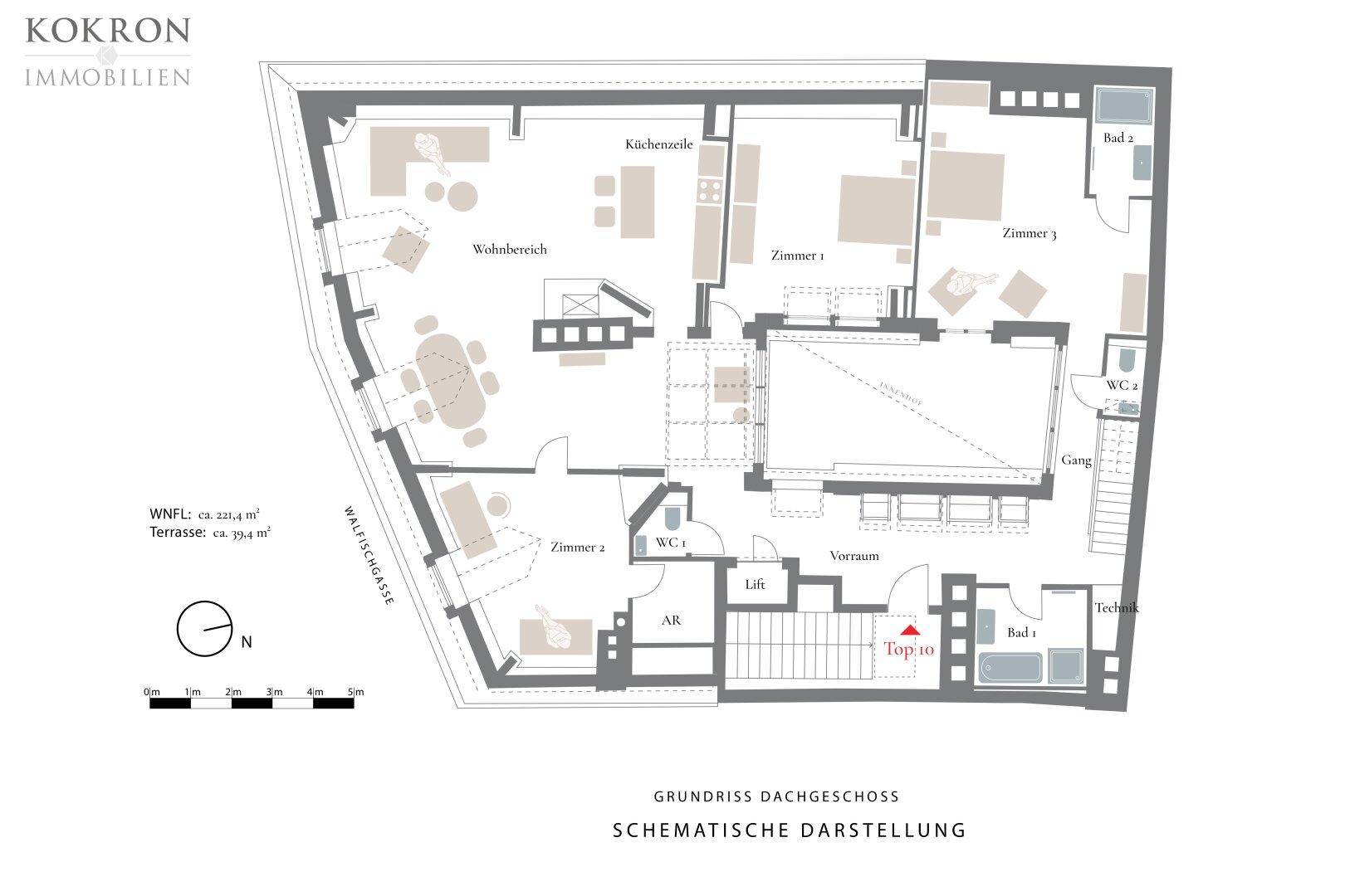 Grundriss Dachgeschoss