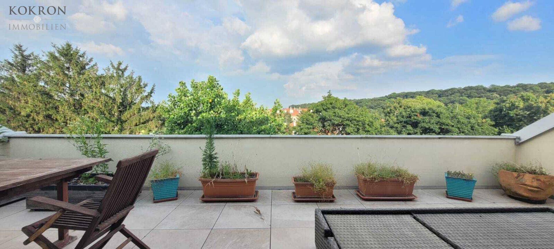 Terrasse mit Ausblick