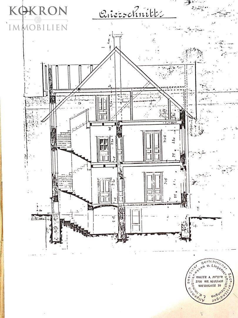 Querschnitt Haus