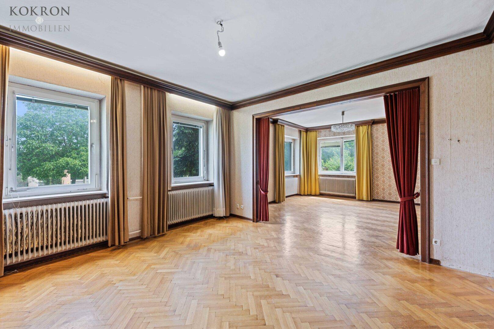 Wohn- und Esszimmer im Erdgeschoss