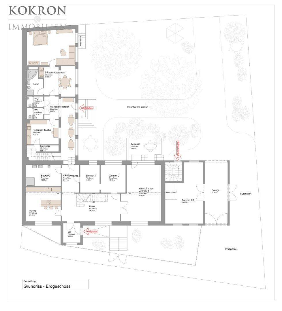 Grundriss Erdgeschoss