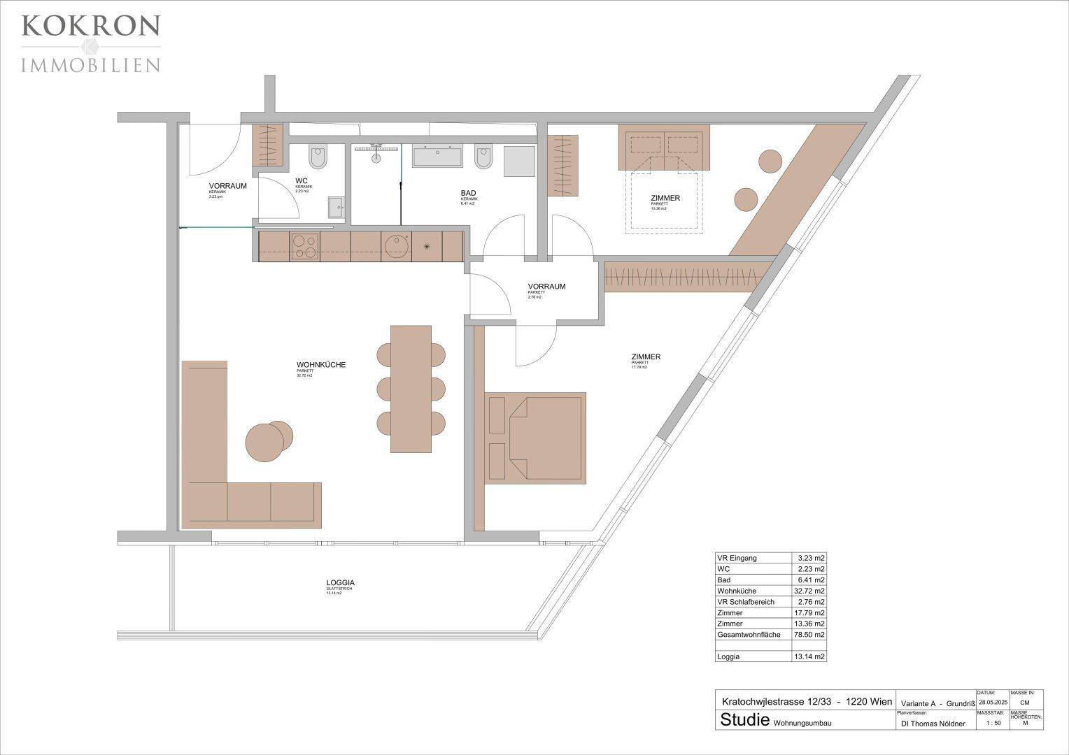 Skizze 3-Zimmer-mögliche Grundriss Umgestaltung