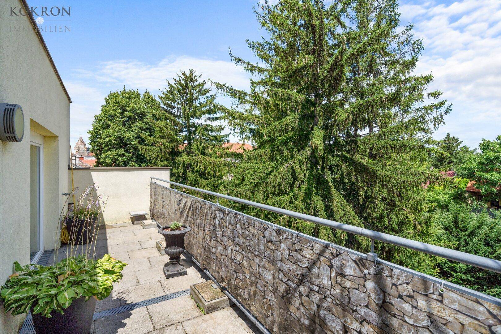 Terrasse 1 direkt begehbar vom Wohnsalon