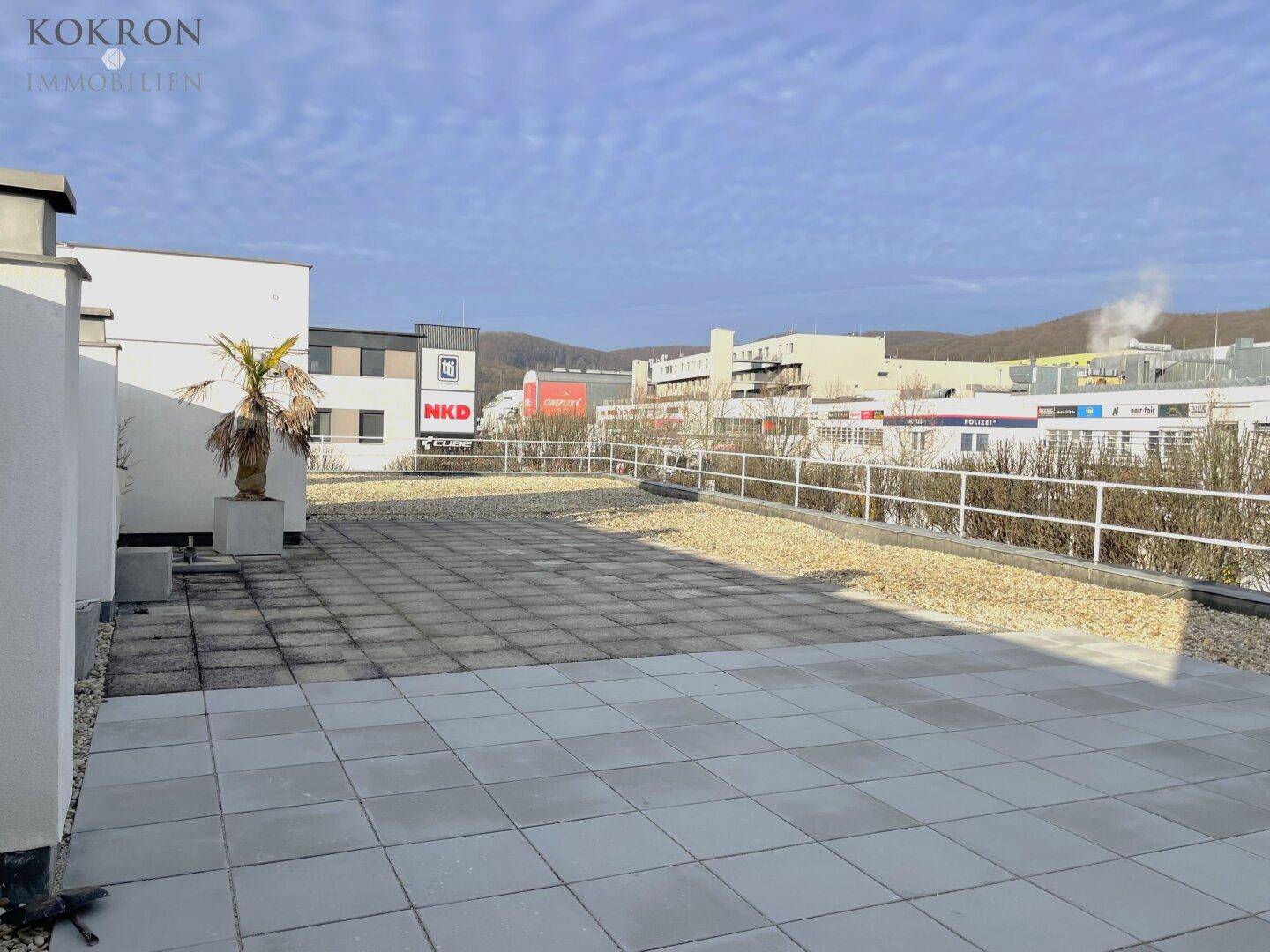 Helles Büro im Dachgeschoß mit eigener Terrasse - all-inclusive Miete – pohled 3