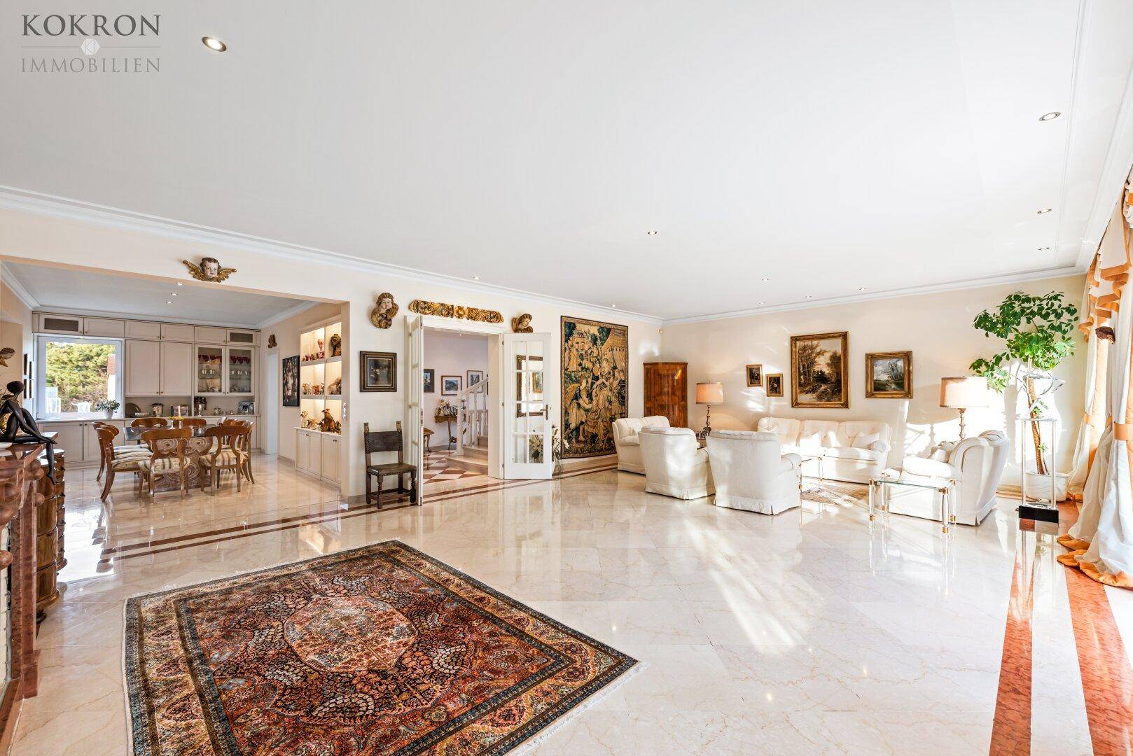 Elegante Villa mit großem Garten, Wellnessbereich und Fernblick in Toplage von Währing - Ansicht 6