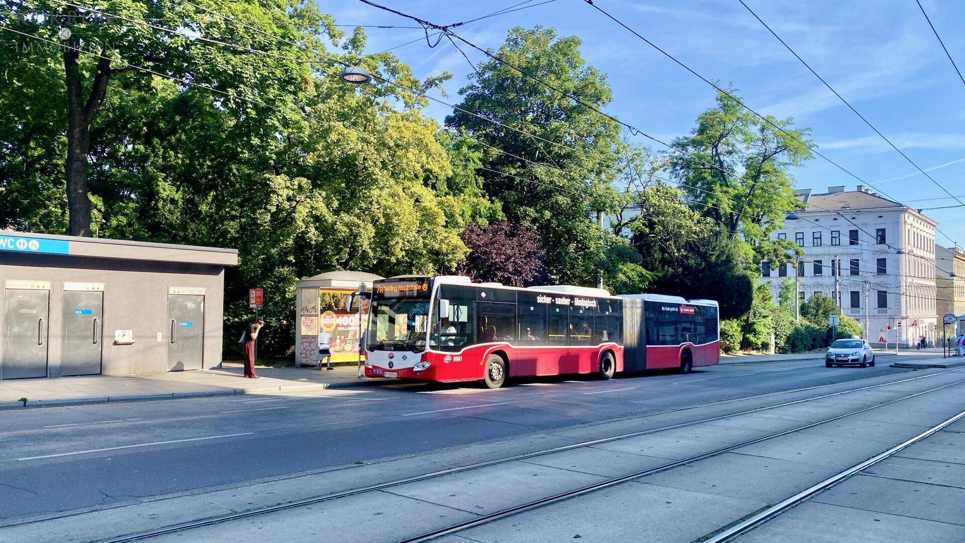 Sehr gute öffentliche Anbindung und urbane Infrastruktur