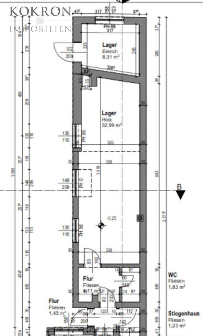 Grundriss Anbau wurde als Galerie genutzt