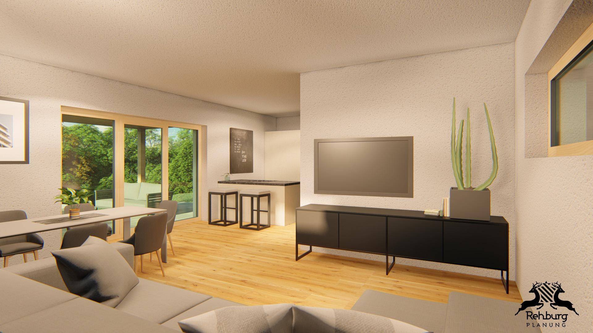 Modernes Einfamilien-Neubauhaus (ca. 109 m²) mit Grünbereich und traumhaften Ausblick in Gillersdorf - Ansicht 4