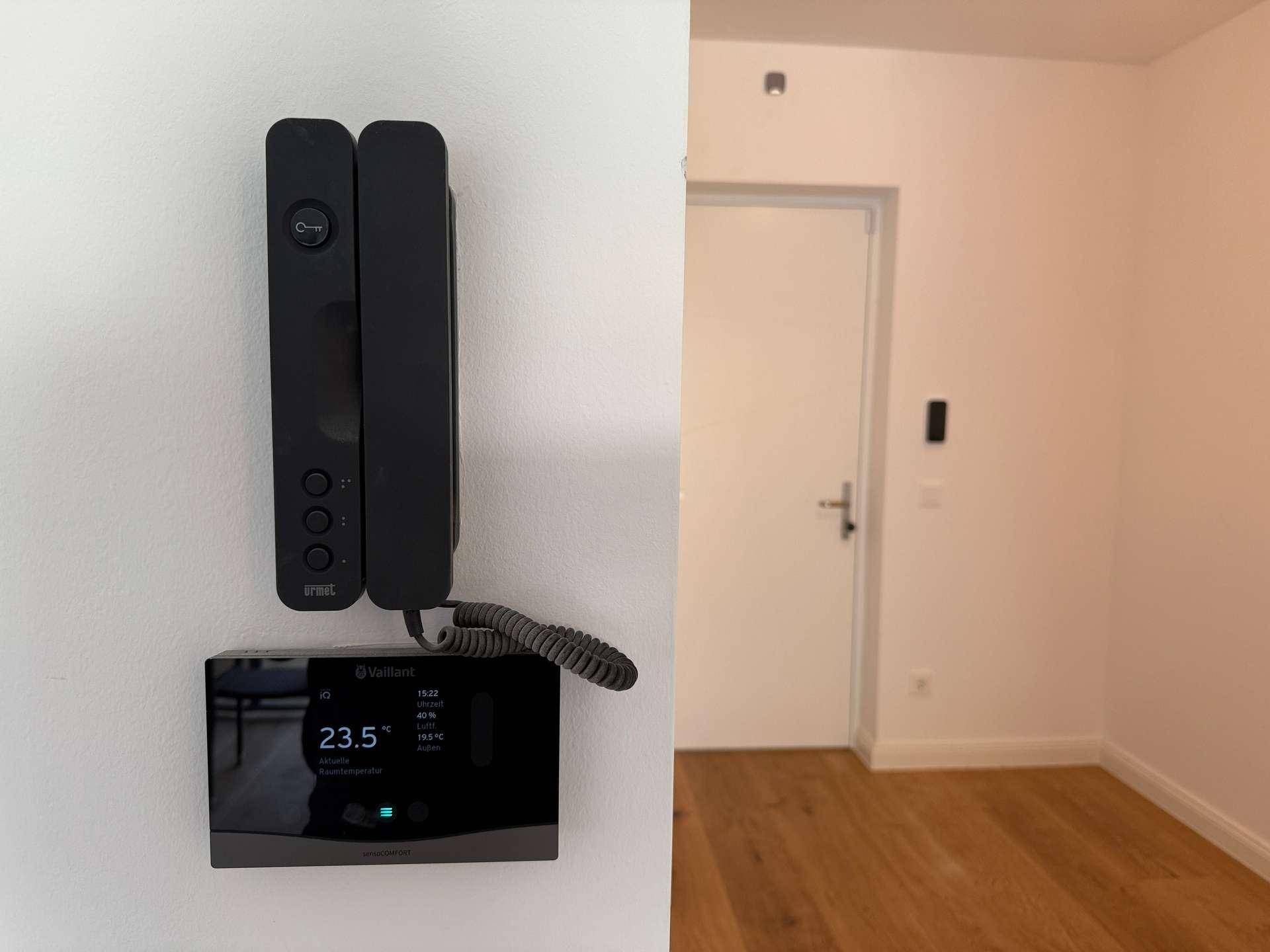 Sprechanlage, Thermostat Heizung