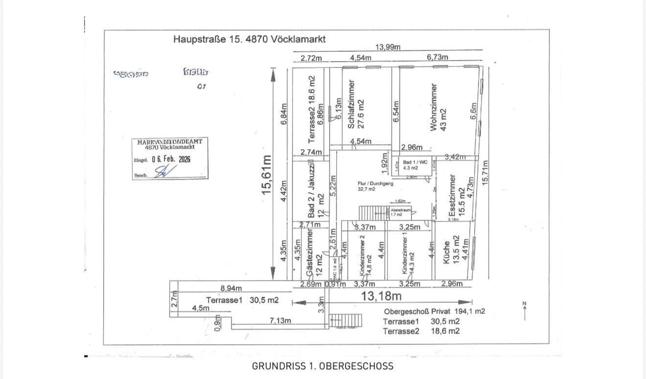 Grundriss 1. OG