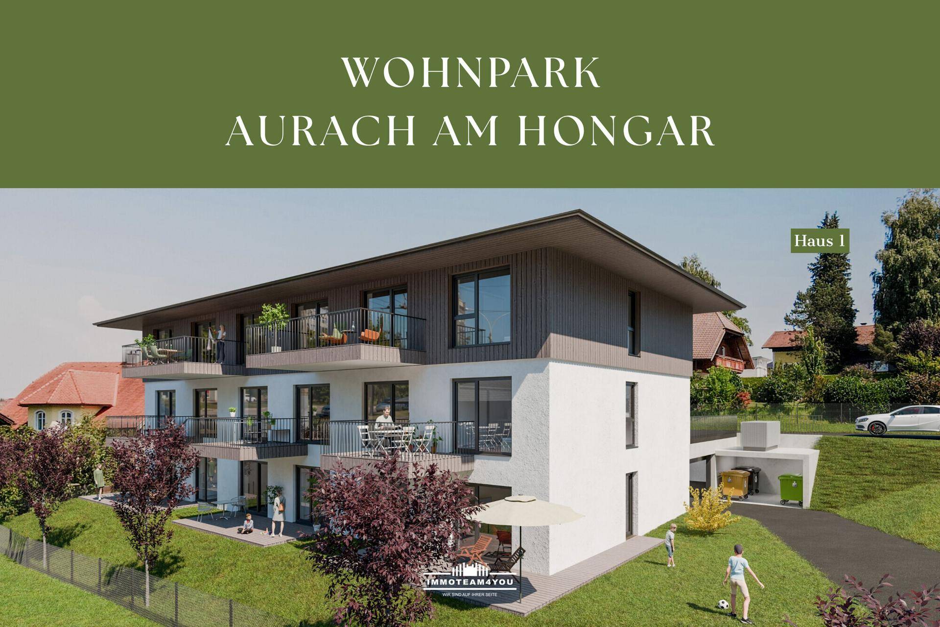 Wohnpark Aurach - Nähe Attersee - Zweitwohnsitz möglich. Top 1.07 Baustart bereits erfolgt. - Ansicht 2